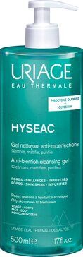 фото упаковки Uriage Hyseac Мягкий очищающий гель, гель, против несовершенств кожи, 500 мл, 1 шт. фото упаковки Uriage Hyseac Мягкий очищающий гель