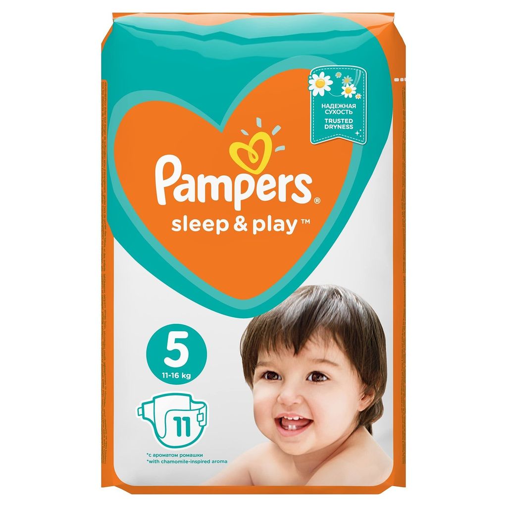 фото упаковки Pampers Sleep&Play Подгузники детские