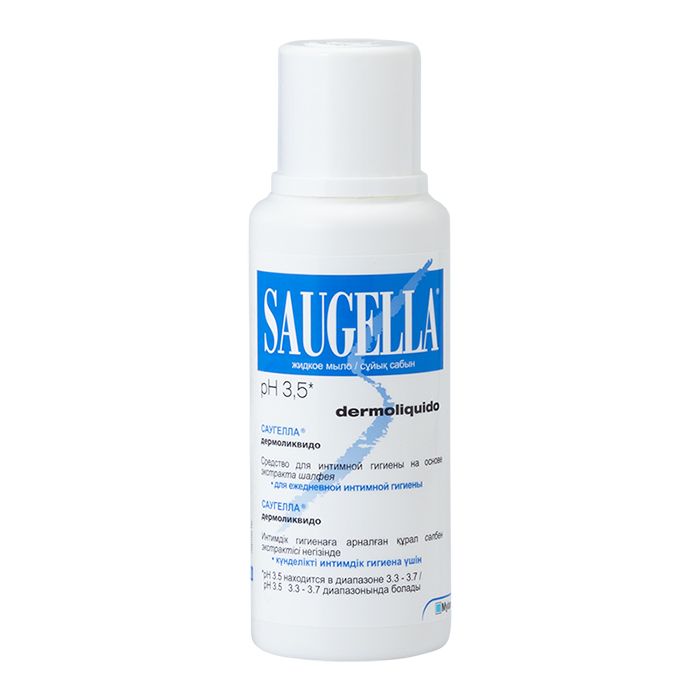 Saugella Dermoliquido Средство для интимной гигиены, мыло жидкое, с экстрактом шалфея, 250 мл, 1 шт.