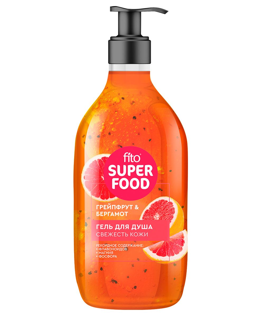 фото упаковки Fito Superfood Гель для душа Свежесть кожи