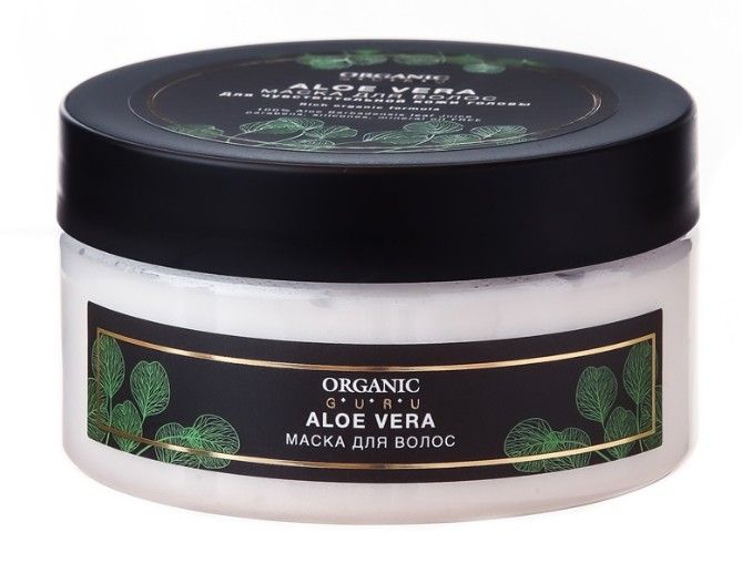 фото упаковки Organic Guru Маска для волос Алоэ Вера