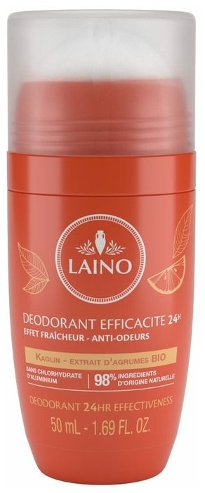 Laino Дезодорант- ролик Цитрус с каолином, дезодорант-ролик, 50 мл, 1 шт.