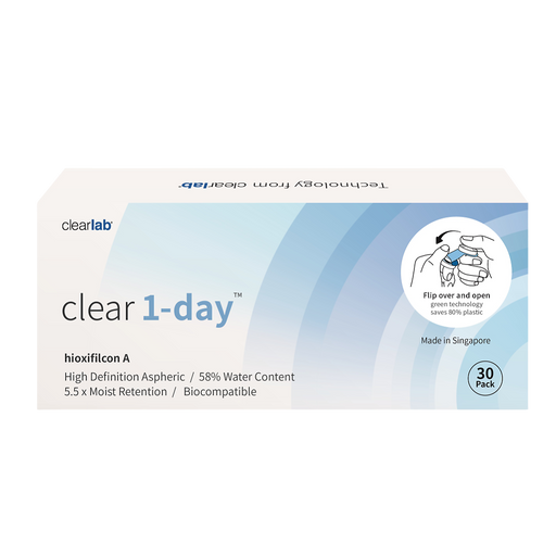ClearLab Clear 1-day Линзы контактные, -4.00, 8.7, 30 шт.