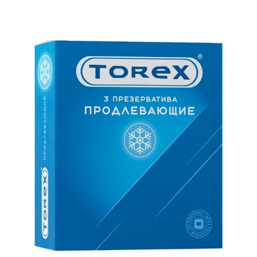 Torex презервативы продлевающие, 3 шт.